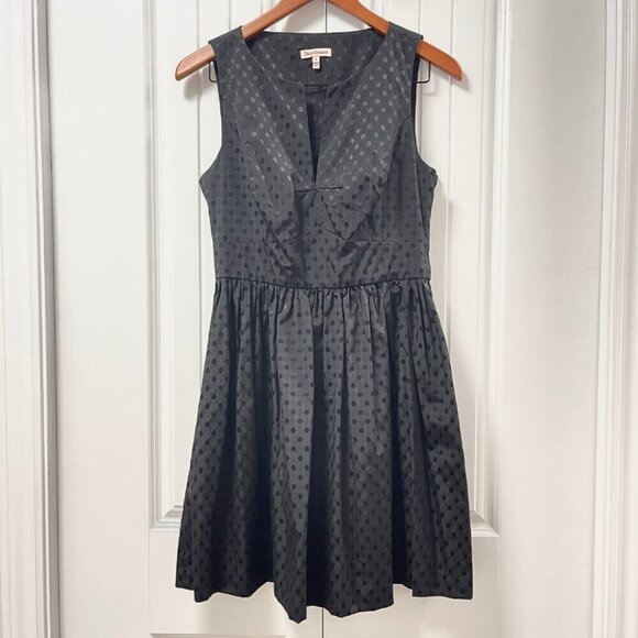 Juicy Couture Embroidered Polka Dot Cocktail Dress Black – US 8 - Picture 2 of 11